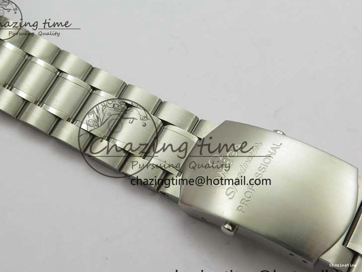 0416 Speedmaster SS Snoopy Apollo OMF Best Edition White Dial on SS Bracelet Venus EasyCare 7877